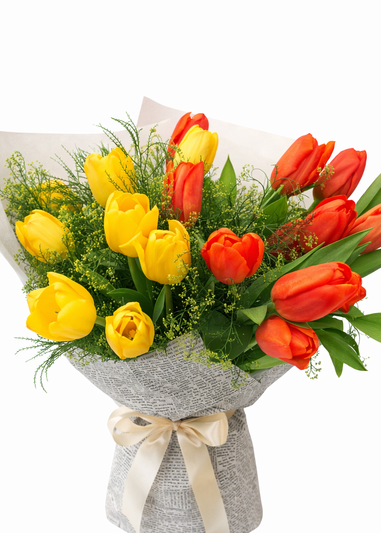 20 Spring Tulips