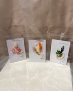 Handcrafted Floral Card - Medium