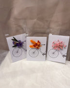 Handcrafted Floral Card - Medium