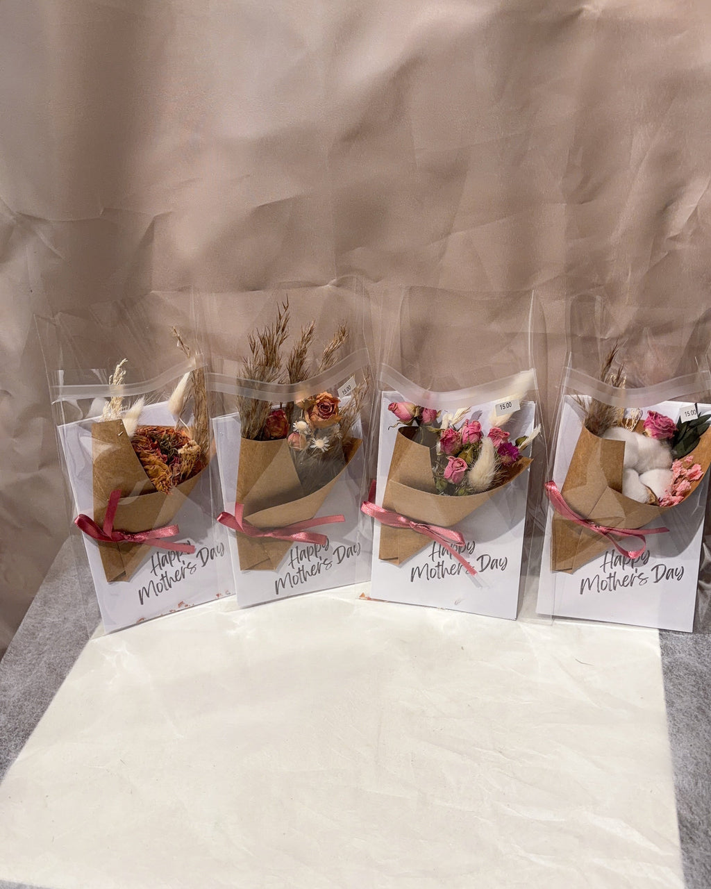 Handcrafted Floral Card - Signature