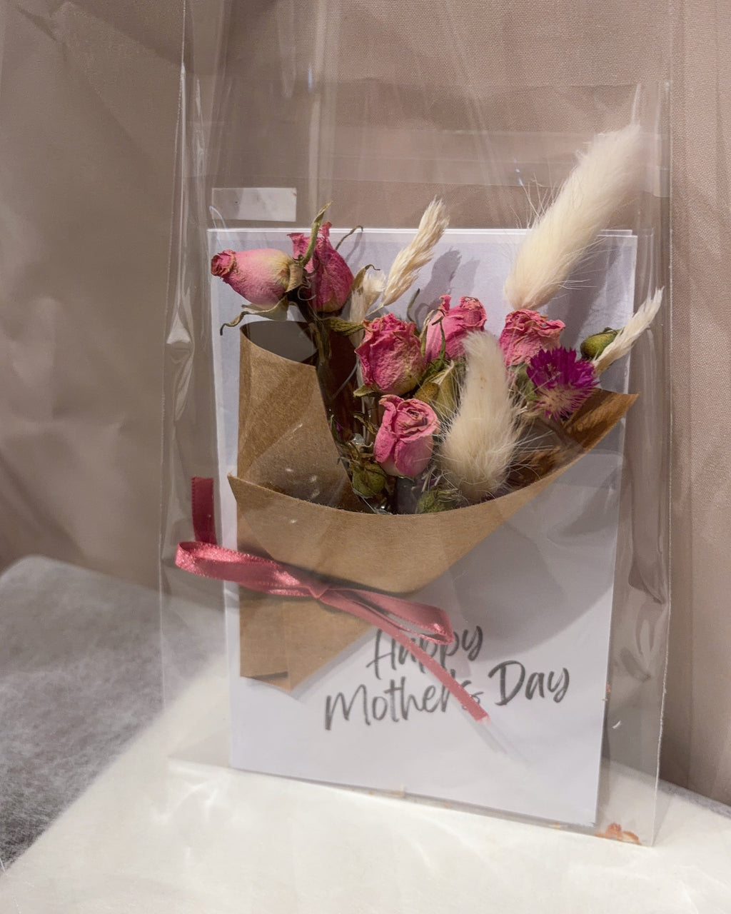 Handcrafted Floral Card - Signature