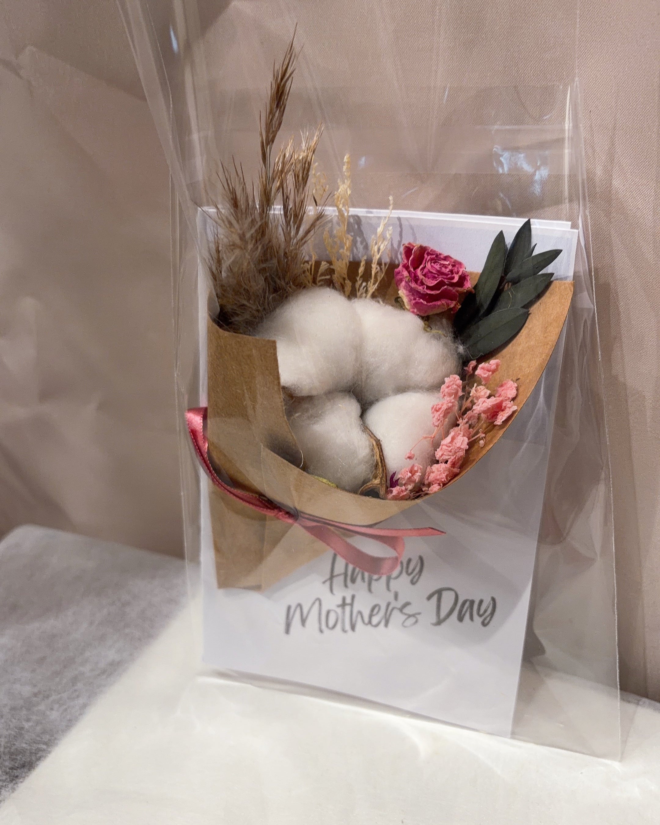 Handcrafted Floral Card - Signature