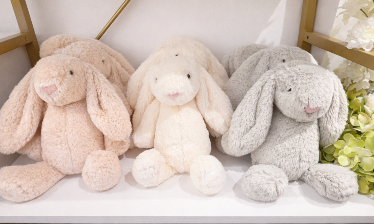 Plush Companions — Teddy Bears & Bunnies